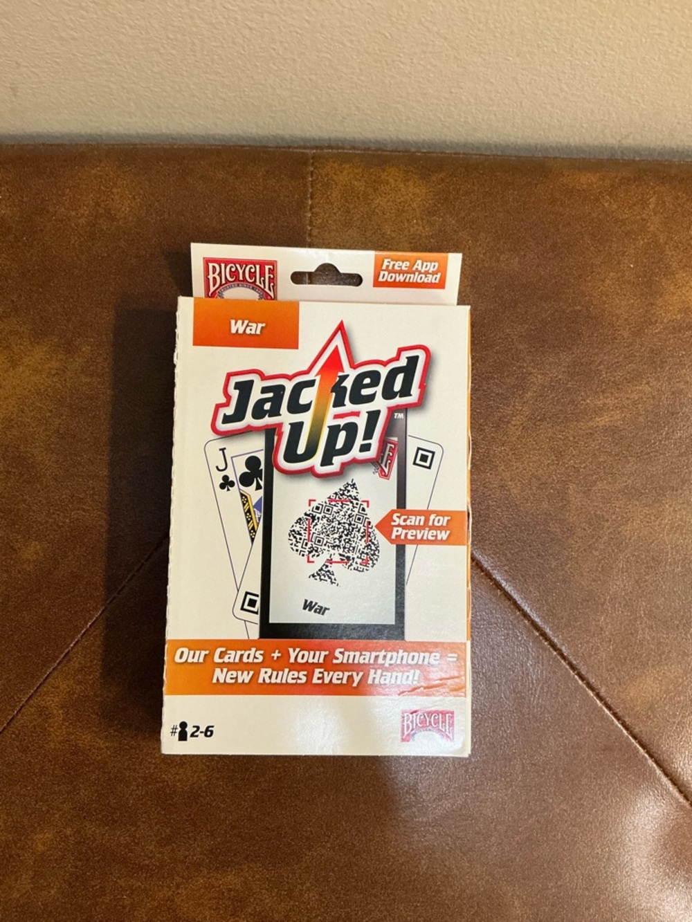 Bicycle Jacked Up! War Card Game New